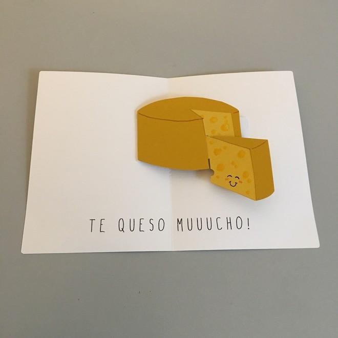 Tarjeta Queso Mucho